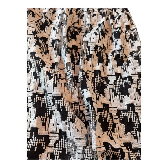 Tommy Hilfiger Fit & Flare Dress, Sz 14, Black/Ivory, Sleeveless, A-Line - Picture 8 of 12